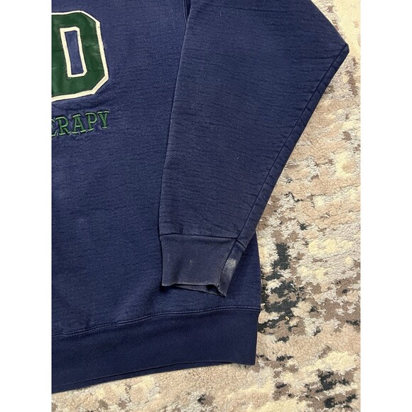 Vintage Fruit Of The Loom Sweatshirt University Of South Dakota USD Size XL USA - Picture 3 of 10